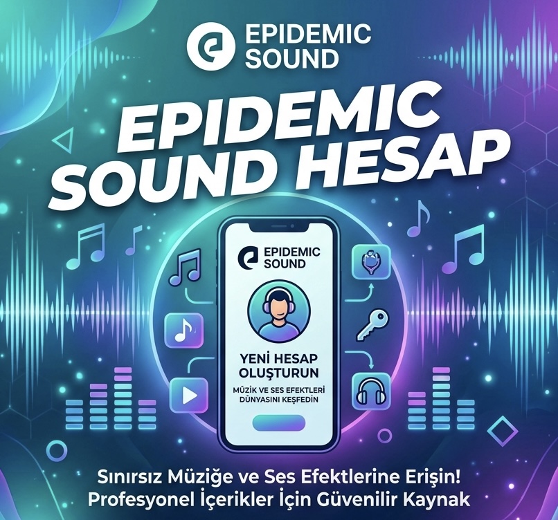 Epidemic Sound Hesap