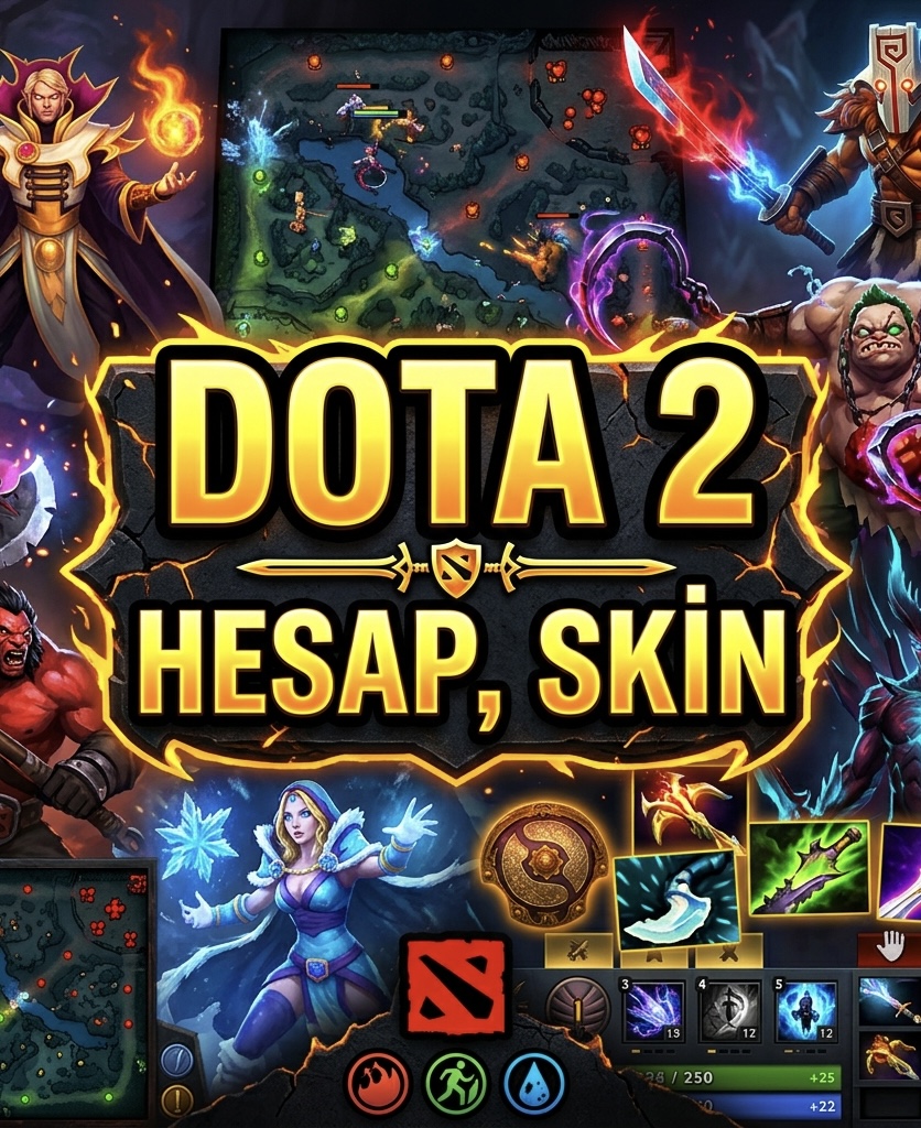 Dota 2 Hesap,Skin