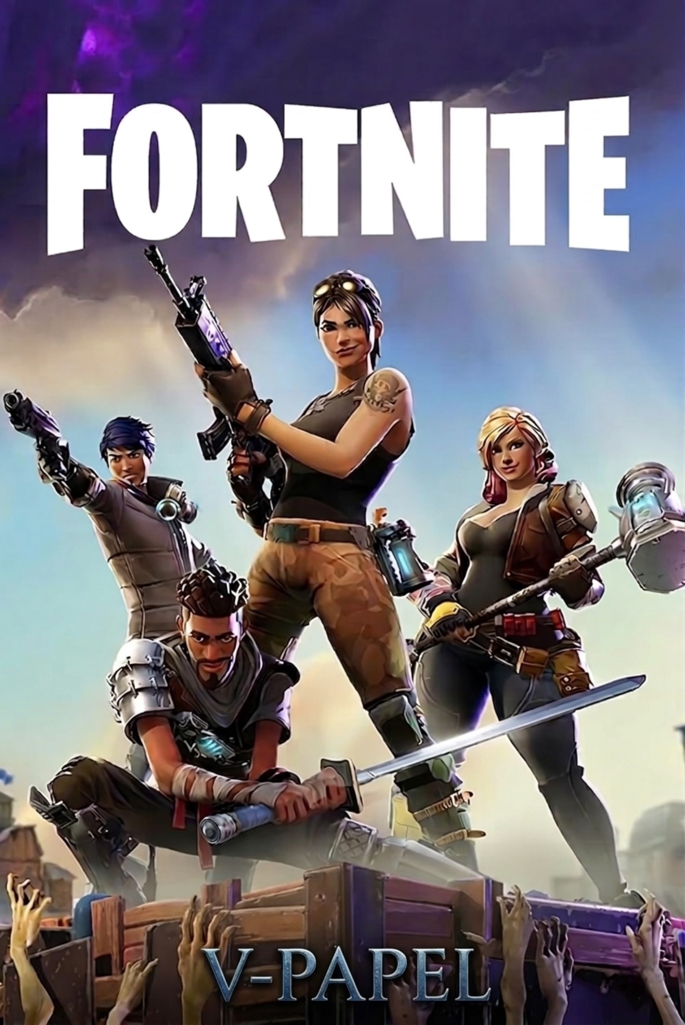 Fortnite V-Papel