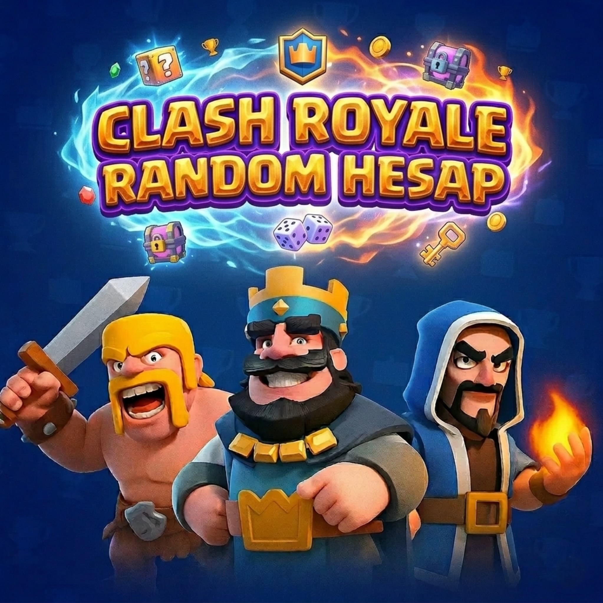 Clash Royale Random Hesap