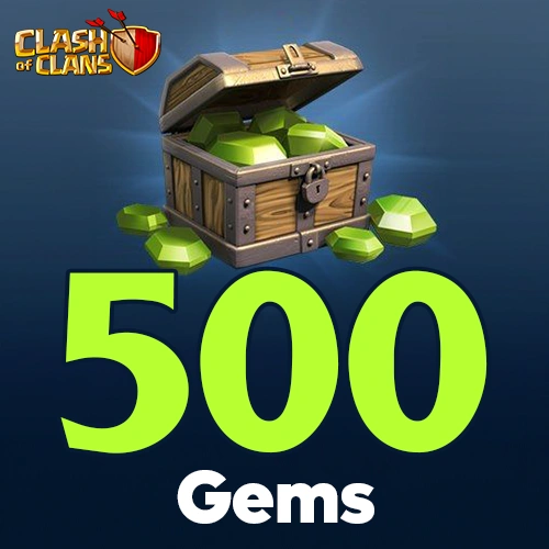 Clash Of Clans 500 Yeşil Taş