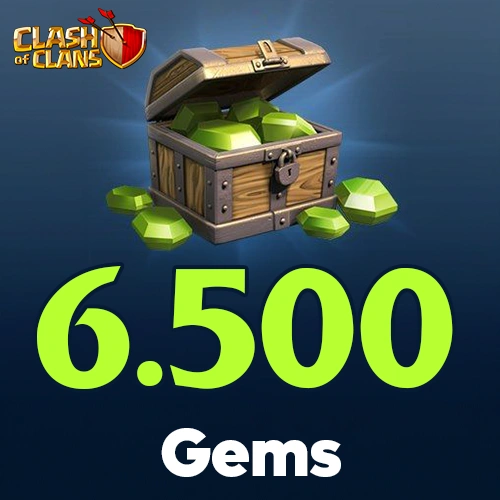 Clash of Clans 6500 Yeşil Taş