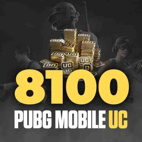 Pubg Mobil 8100 UC