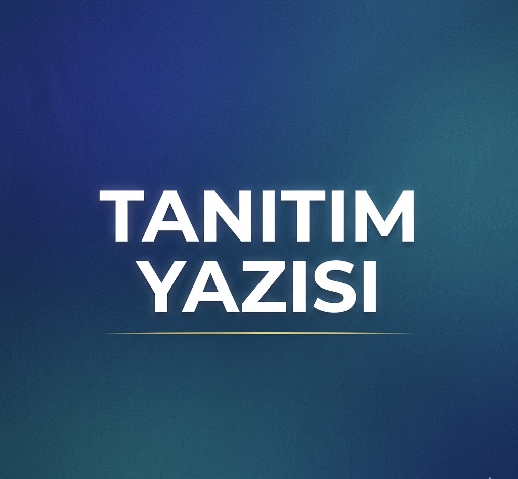 Tanıtım Yazısı